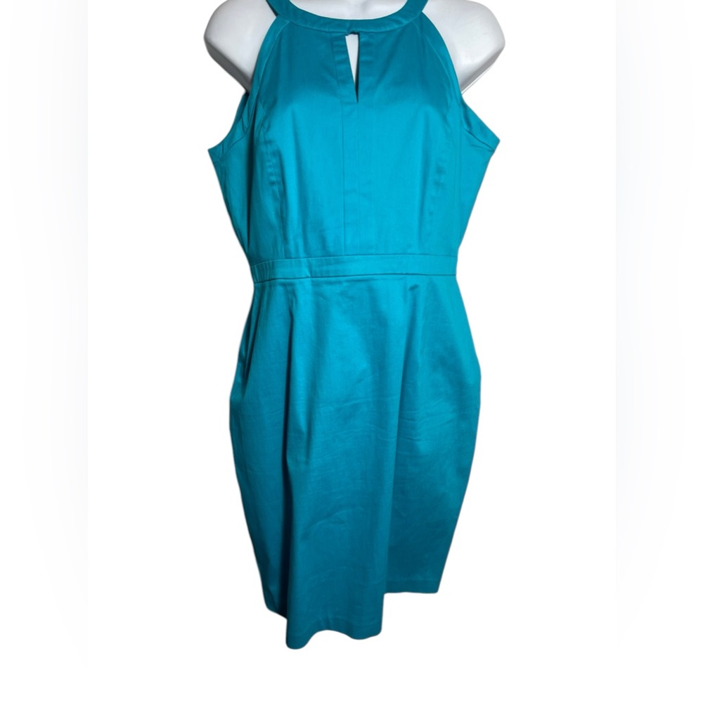 Calvin Klein Teal Sleeveless Dress